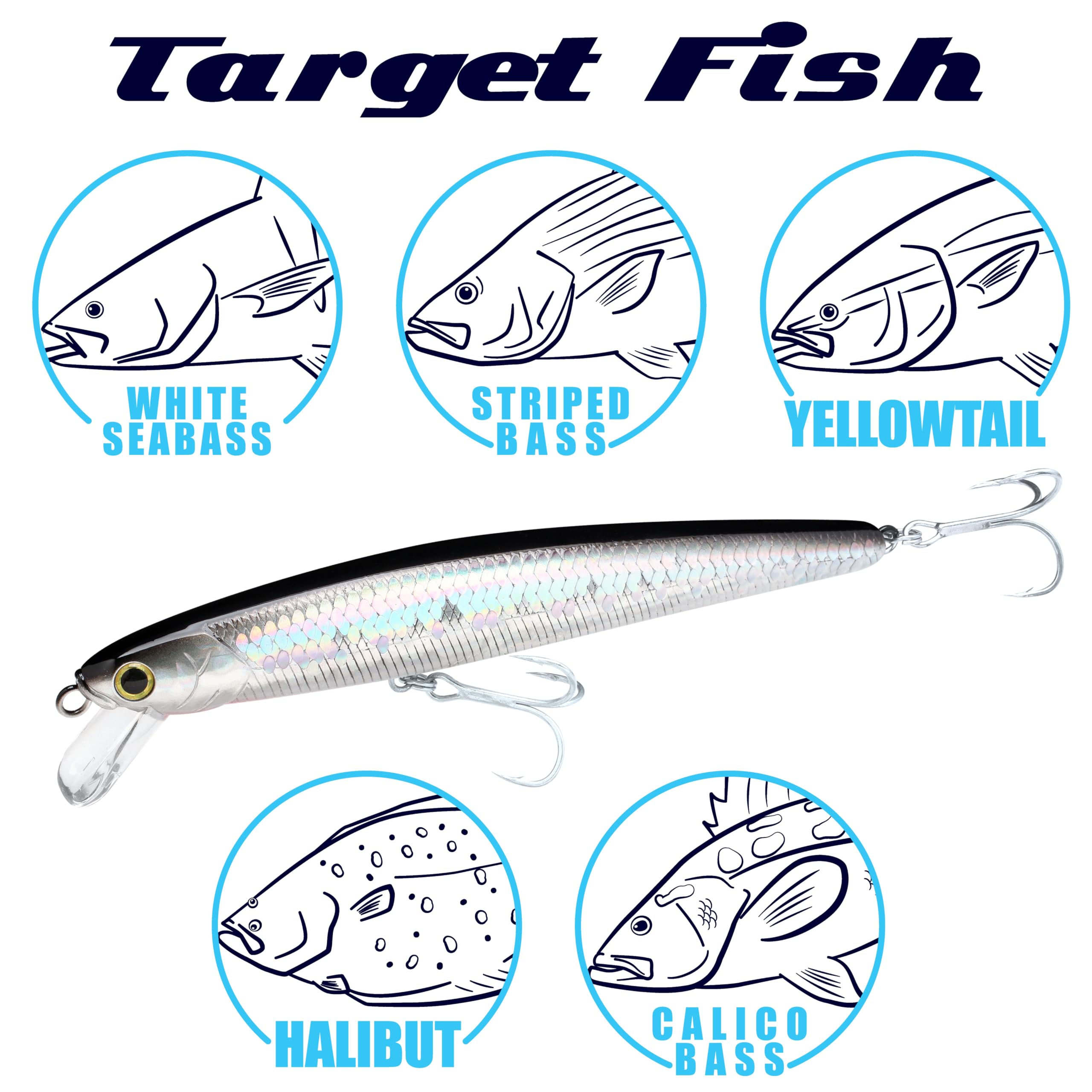 Color options for FlashMinnow 150SR