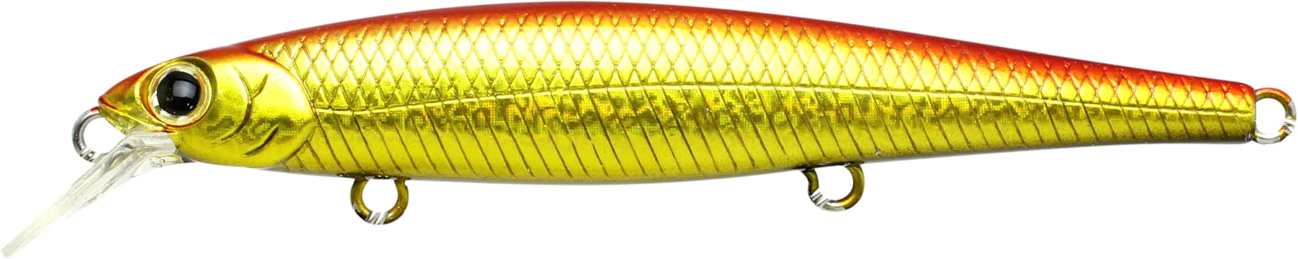 Lucky Craft SW Slender Pointer 82MR S lure – 0561 Red Back Gold, saltwater jerkbait