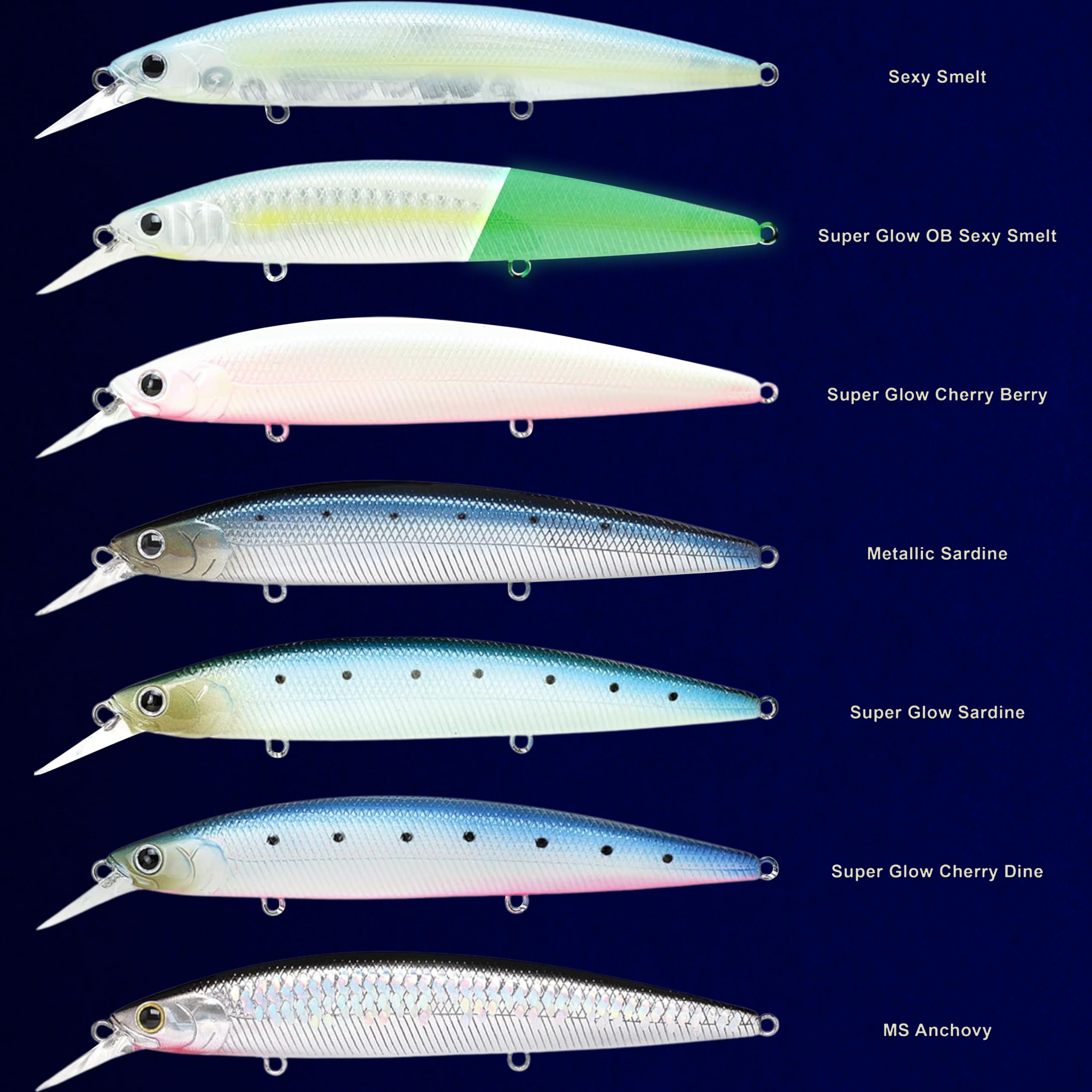 Three VMC #6 hooks on Surf Pointer 115MR