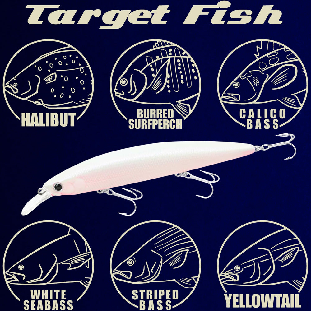 Inshore saltwater fishing with Surf Pointer 115MR near a jetty
