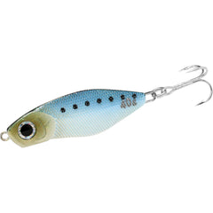 Front view of LUCKY CRAFT SW Wander 65 Halibut Jig 684 HR Super Glow Sardine/Green Glow