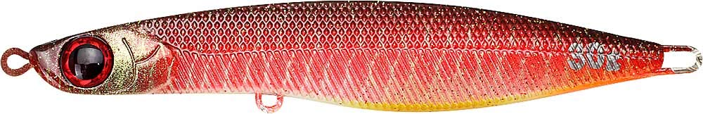 LUCKY CRAFT SW Wander 95 checkered scales detail adds realistic baitfish look in water.