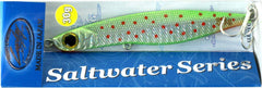 LUCKY CRAFT SW Wander Spanish Mackerel Jig 95 glow-yellow finish increases visibility