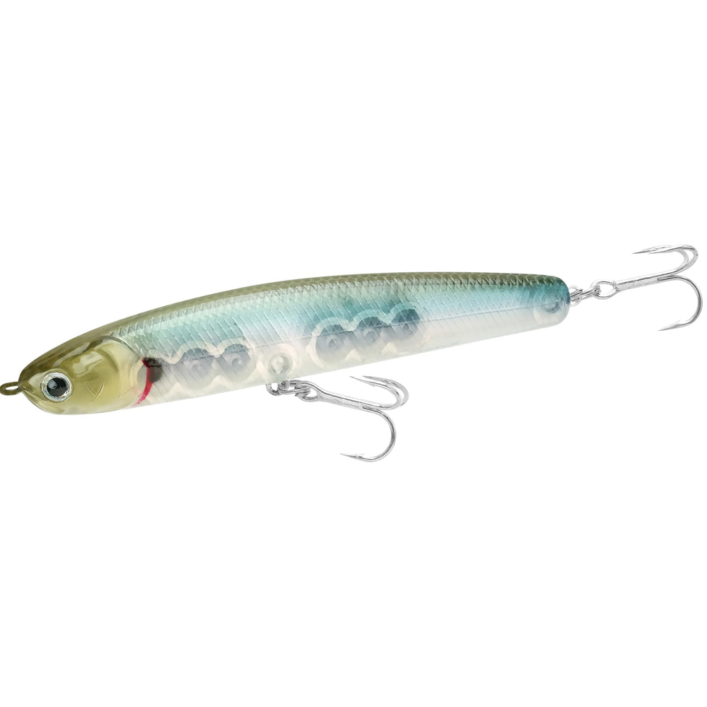 LUCKY CRAFT Wander 95 21G 738 Salty Ghost Minnow front view