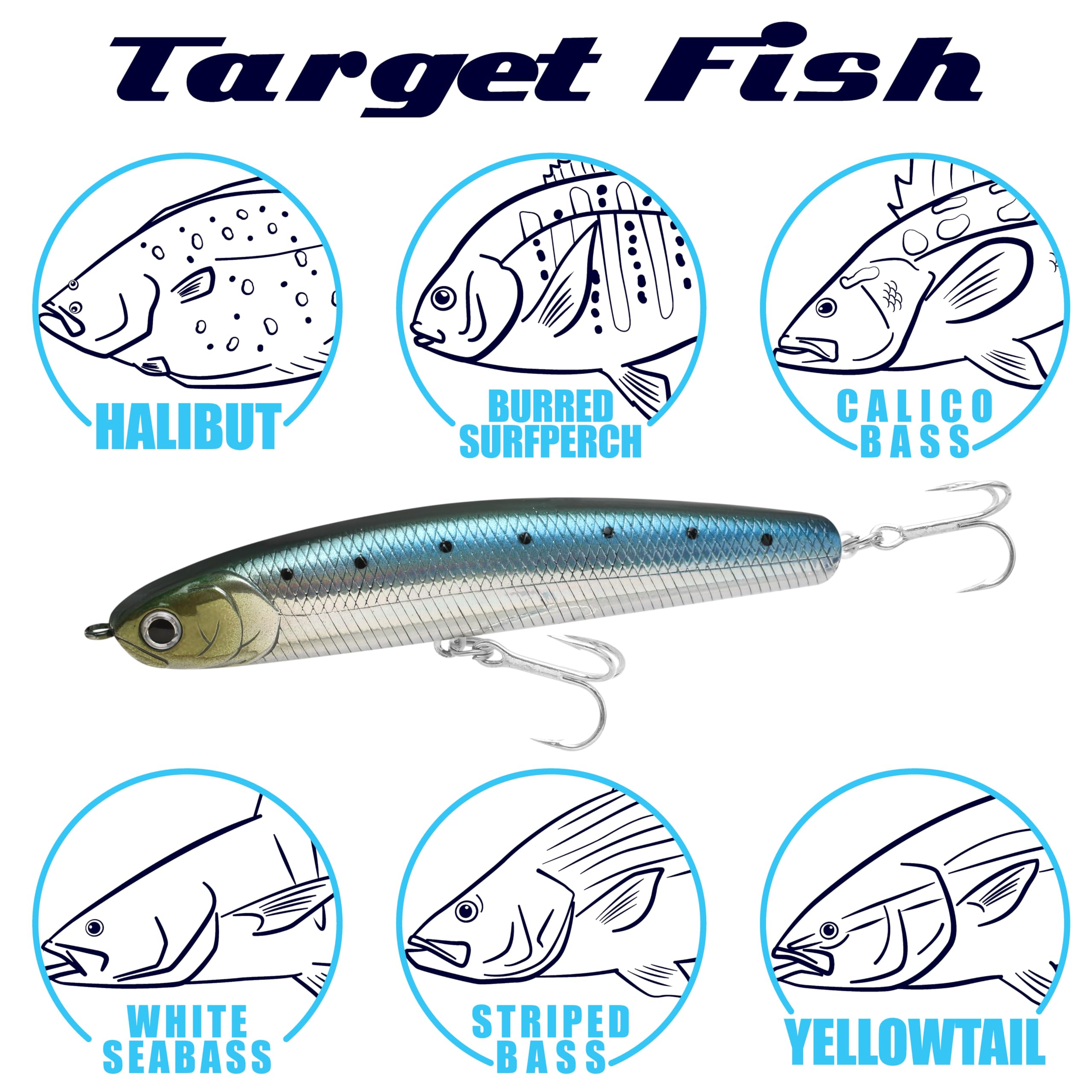 LUCKY CRAFT Wander 95 durable saltwater construction withstands tough sessions.