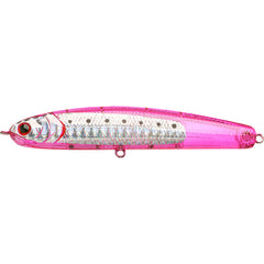 LUCKY CRAFT Wander 95 Ghost Pink Sardine lure with high visibility for increased bites.