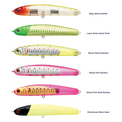 LUCKY CRAFT Wander 95 sinking pencil design reaches depth efficiently.