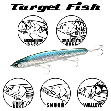 LUCKY CRAFT Wander Slim 110 durable body supports repeated casting and long seasons.