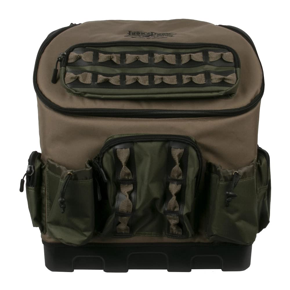 Lucky Duck 4-slot motion decoy bag, closed view, for easy transport.