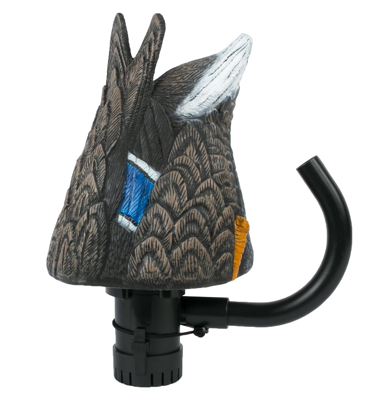 Lucky Duck Agitator 2.0 Mallard Hen motion demonstrates lifelike water disturbance for enhanced decoy realism