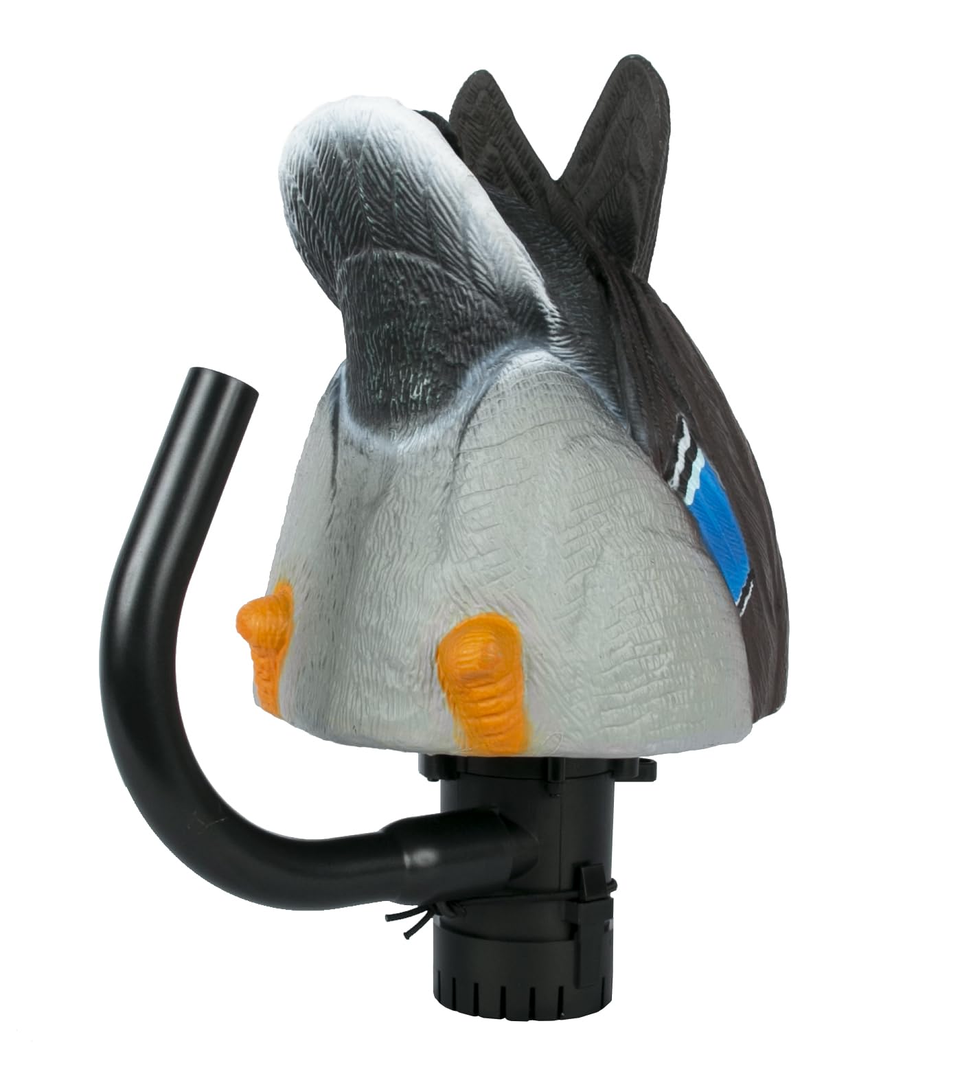 Lucky Duck Agitator 2.0 with removable exhaust tube enables easy transport in the field.