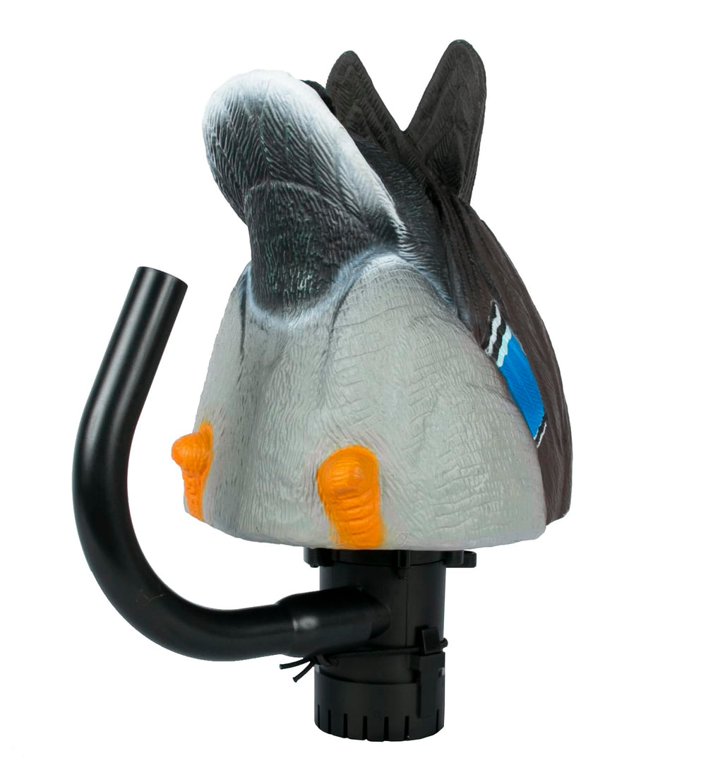 Lucky Duck Agitator 2.0 with removable exhaust tube enables easy transport in the field.