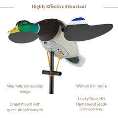 Lucky Duck Lucky Junior II 6V durable EVA body built for multiple field seasons.