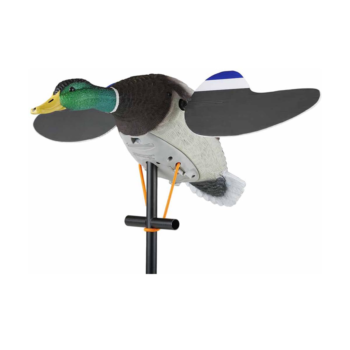 Lucky Duck Junior II 42 inch stake assembly ready for field setup