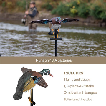 Lucky Duck HD remote-ready decoys support simple remote control