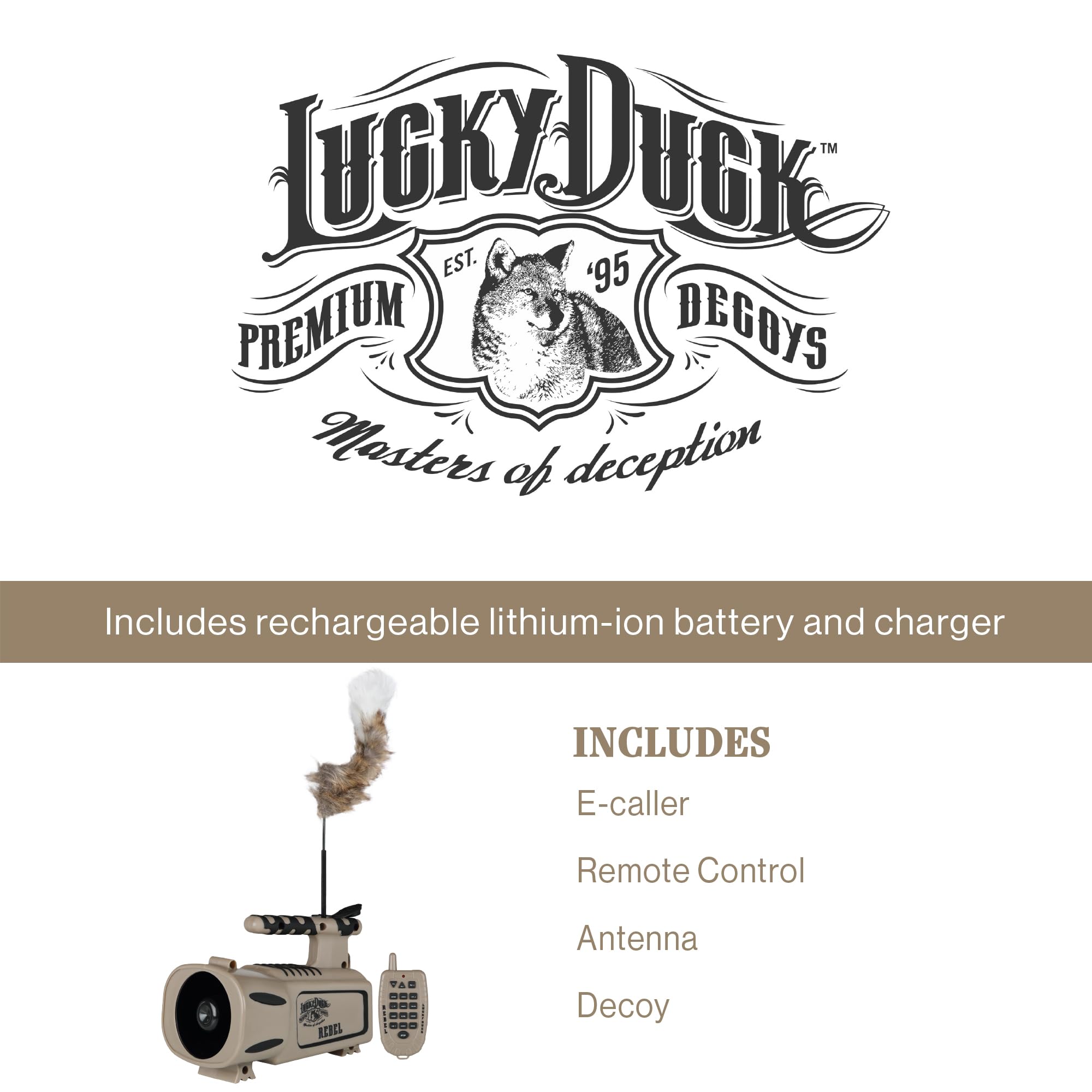 Lucky Duck The Rebel durable-construction for rugged field use