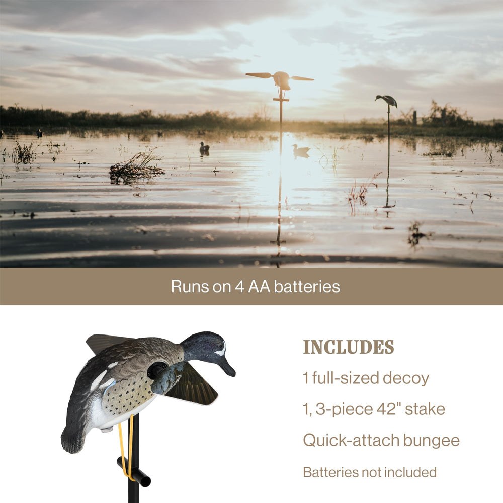 Lucky Duck rechargeable 6V battery with smart charger for easy maintenance.