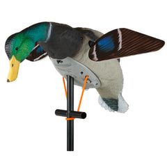 Lucky Duck spinning-wing motion decoy drake mallard offers realistic waterfowl lure.