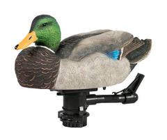 Lucky Duck Swimmer 2.0 Max Mallard Drake decoy with lifelike swimming action for realistic spreads.