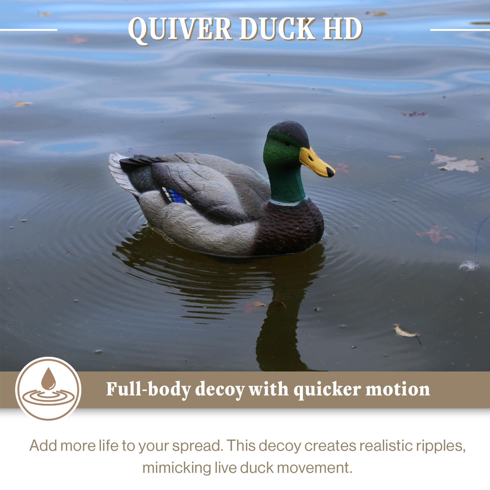 Lucky Duck closeup detail highlights authentic paint texture and mallard color