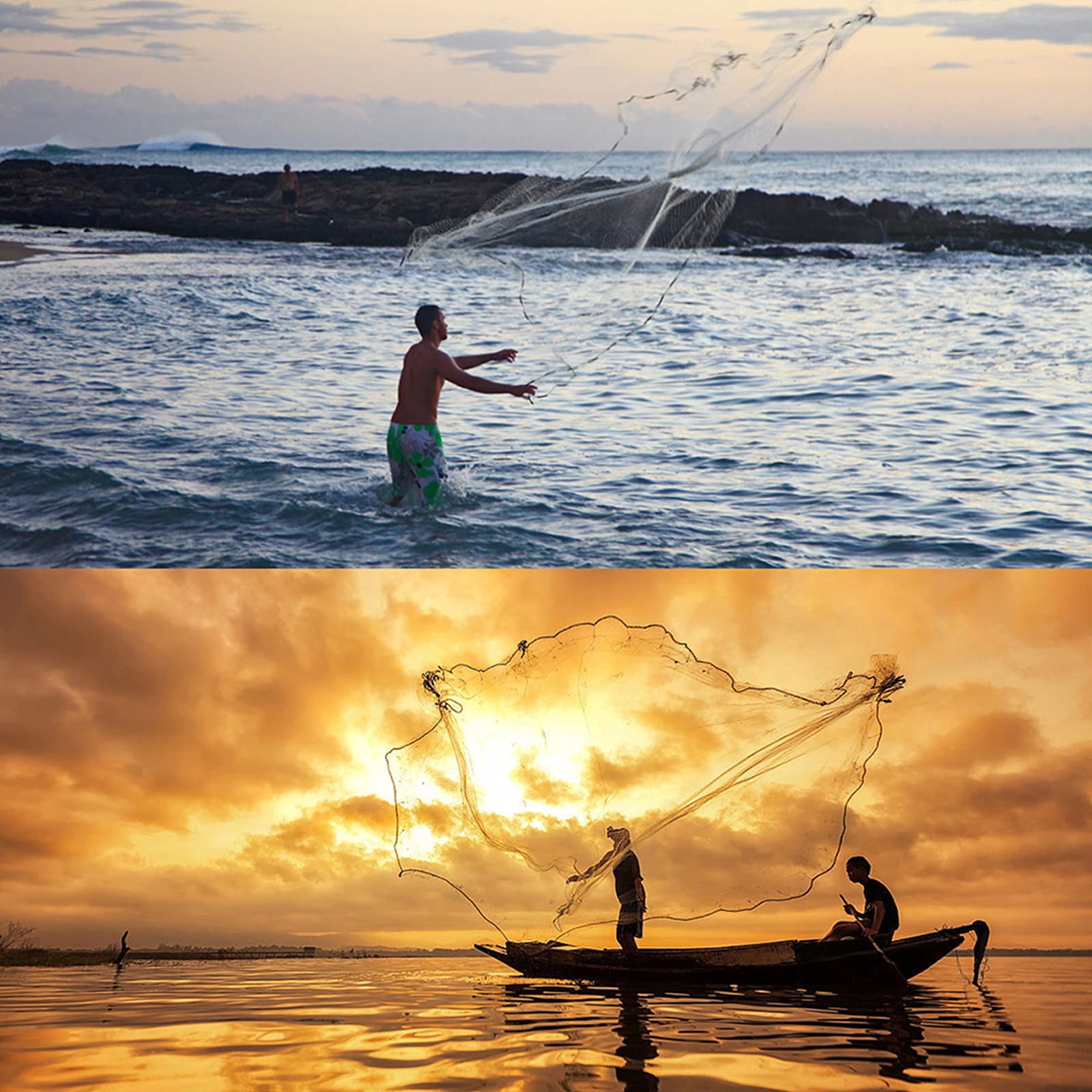 Lucky Monet bait net packaging keeps everything organized for gifting or travel.