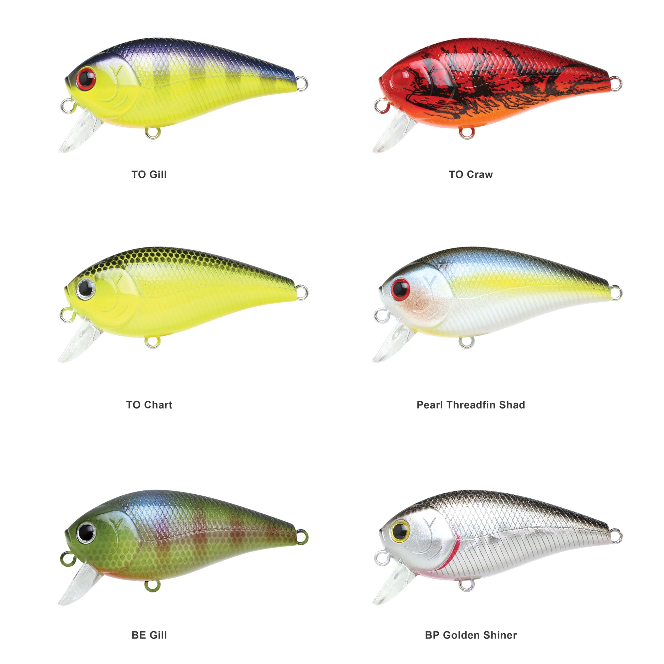Top view of LC 1.5SSR lure