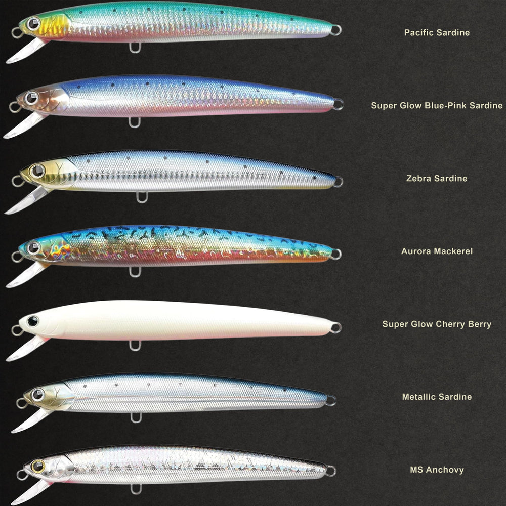 LUCKY CRAFT FlashMinnow 190SR detailed hooks and hardware for saltwater durability