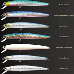 LUCKY CRAFT FlashMinnow 190SR detailed hooks and hardware for saltwater durability