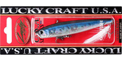 LUCKY CRAFT Gunfish 95 052 Aurora Black paint for natural lure visibility in clear water