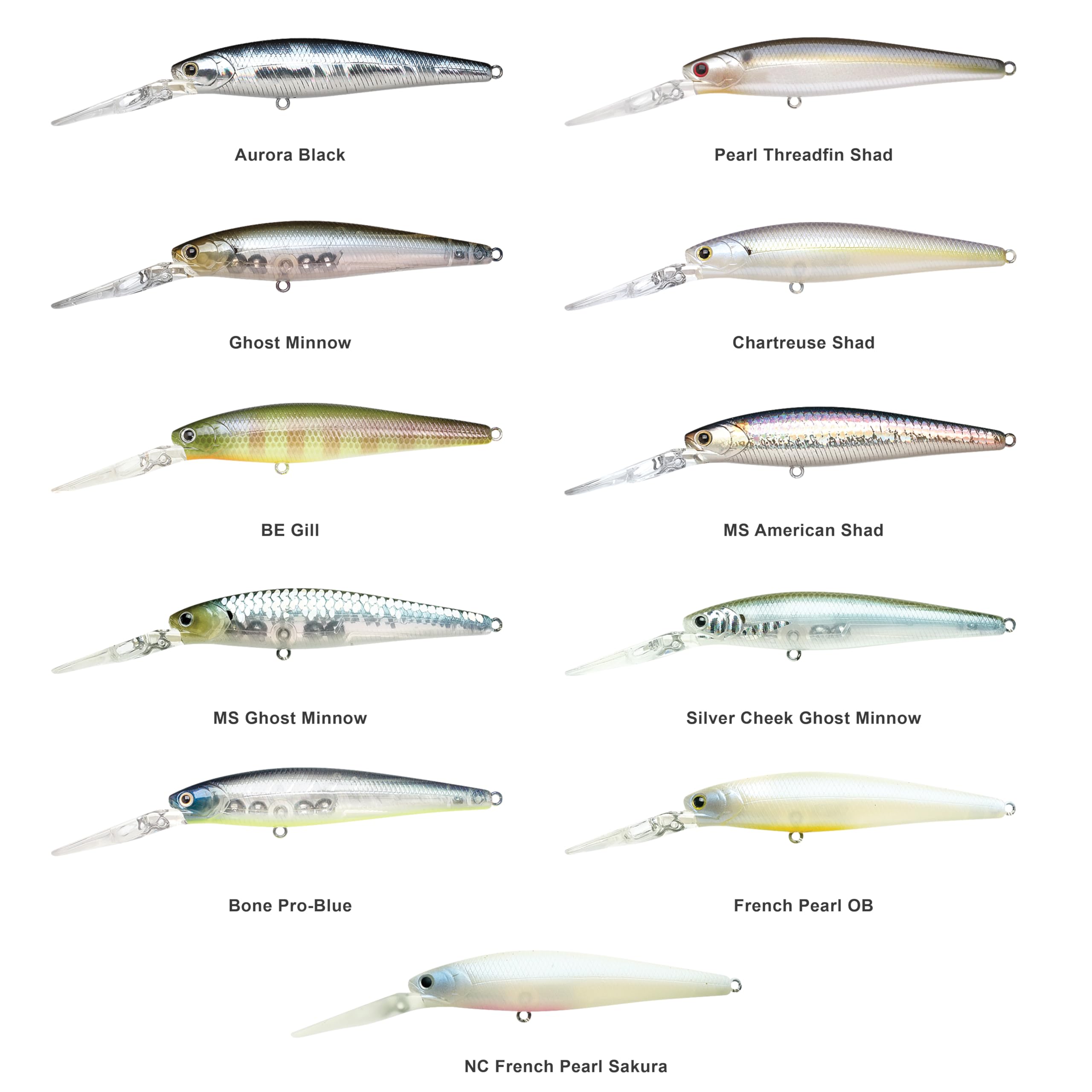 LUCKY CRAFT Staysee 90SP V2 aerodynamic body enables long, accurate casts.