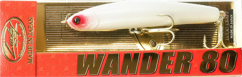 Close up of hand painted multi layer reflective finish on Wander 80 lure