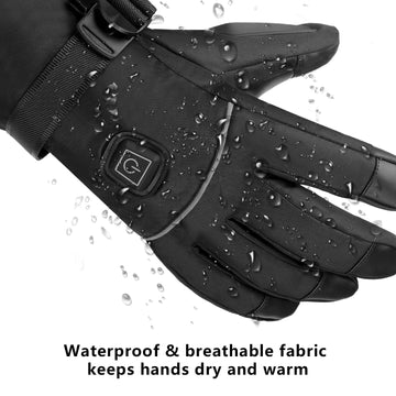 LuckyDayCLO heated gloves battery pack and USB charging readiness