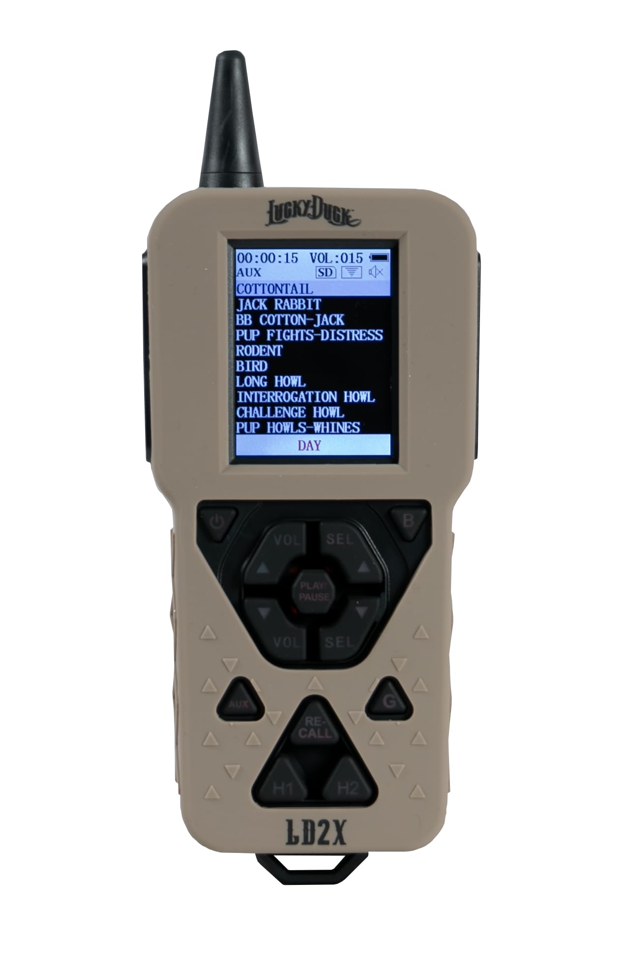 Night mode with adjustable brightness aids low-light operation
