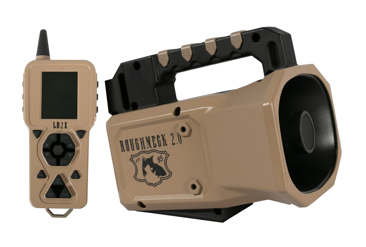 Lucky Duck Roughneck 2.0 remote with backlit controls for easy night use