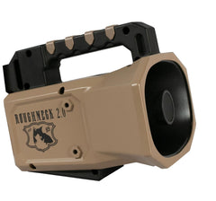 Roughneck 2.0 silicone cover protecting the unit and dampening noise