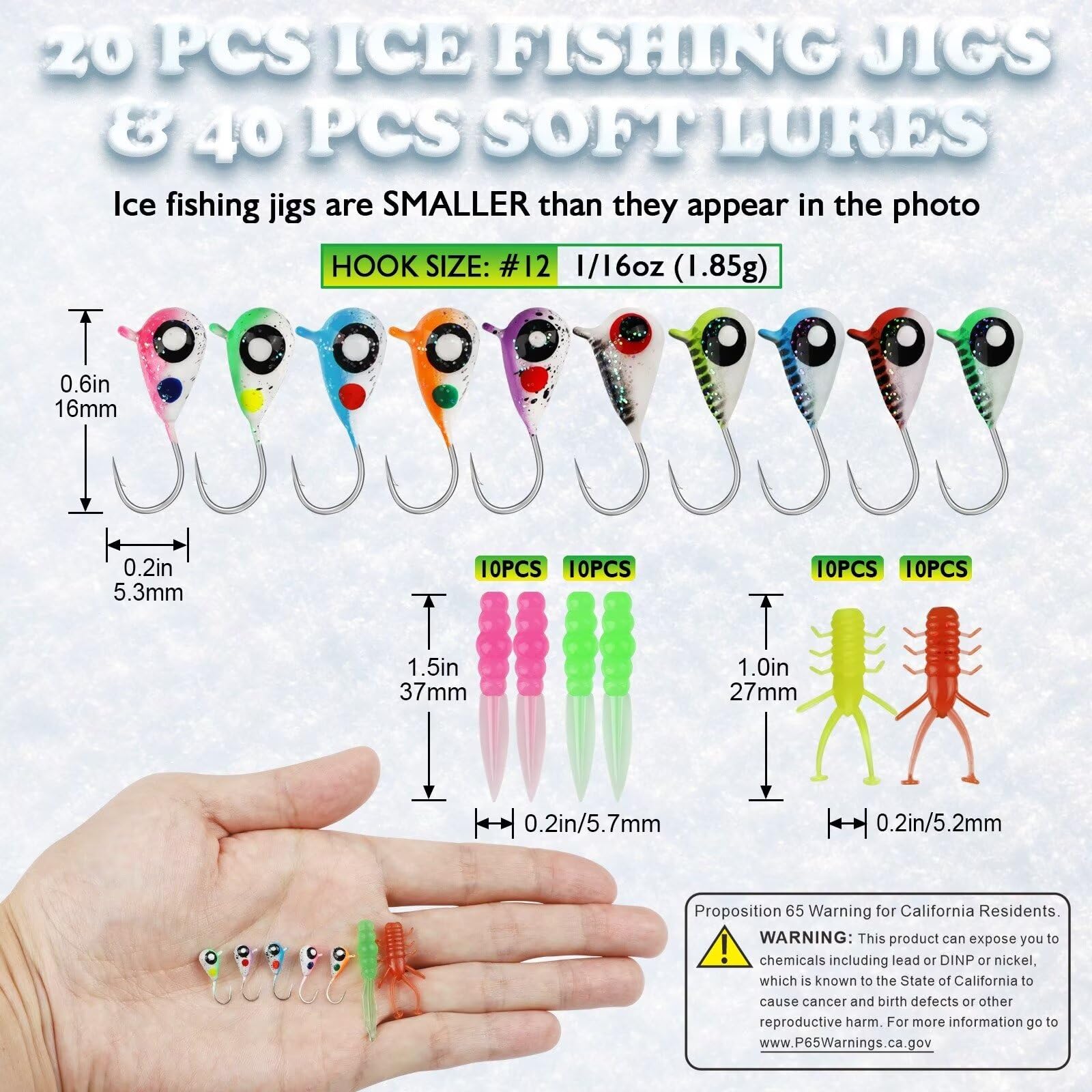 Organized jig box with foam inserts