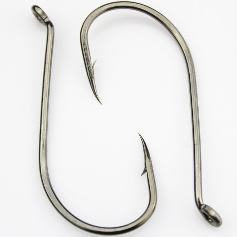 Luengo 100pc 9/0 octopus hook with super sharp point for crisp bites.