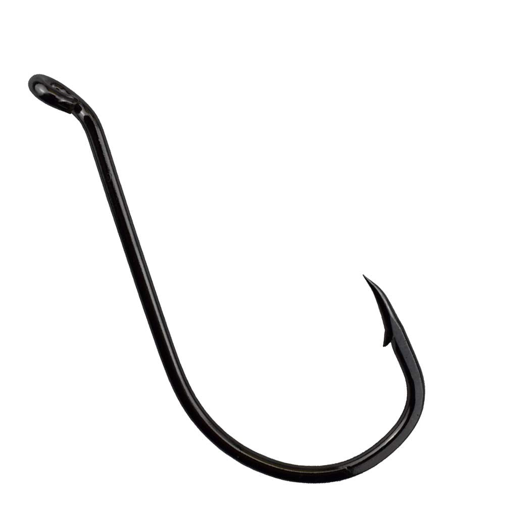 Luengo Octopus Hook Offset Point for bass, highlighting jaw-piercing action