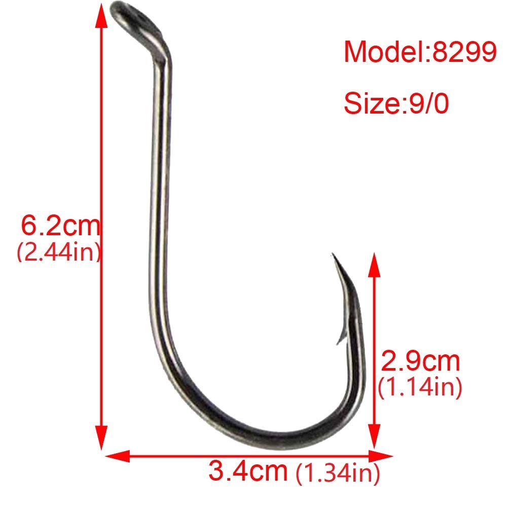 Luengo Octopus Hook Super Sharp Point enables quick penetrations