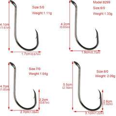 Luengo Octopus Hook Wide Saltwater Application covers bass and other species