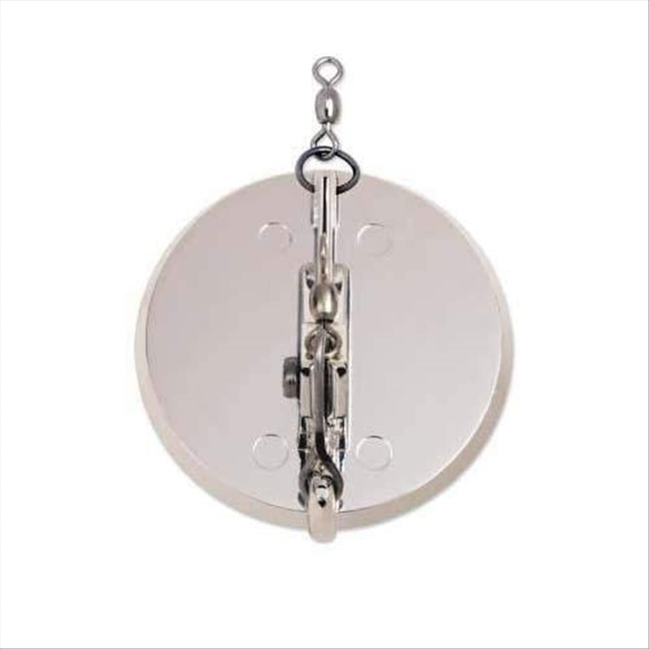 Luhr Jensen 3/0 Dipsy Diver Silver/Silver Bottom ready to widen your lure spread.