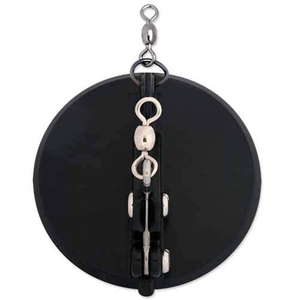 Luhr Jensen 3 Dipsy Diver Magnum in Black/Black Bottom for wider lure coverage while trolling