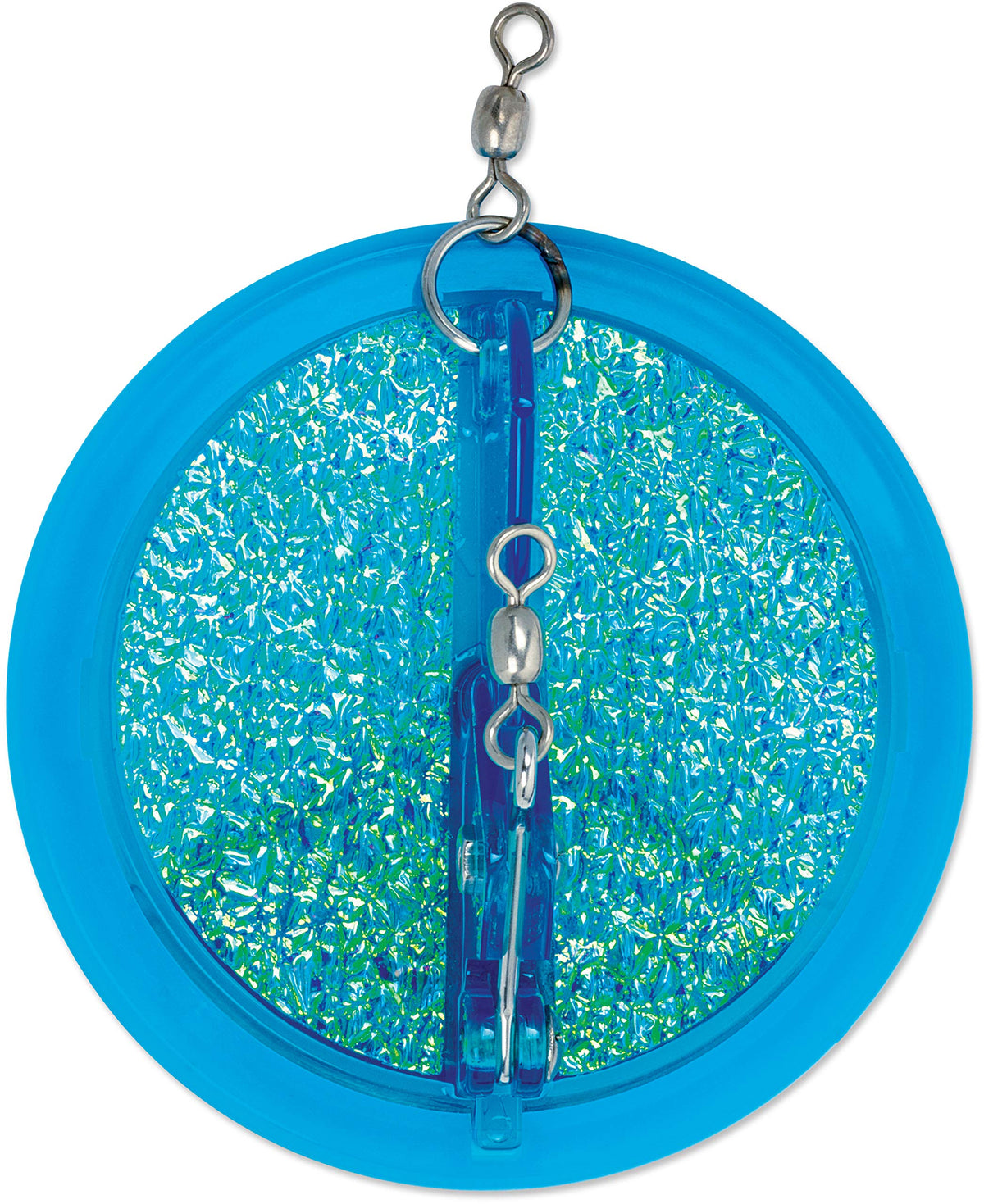 Luhr Jensen 3 Dipsy Diver Magnum Fish Candy Blue UV for wide lure spreads on trolling trips.