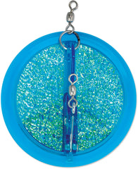 Luhr Jensen 3 Dipsy Diver Magnum Fish Candy Blue UV for wide lure spreads on trolling trips.