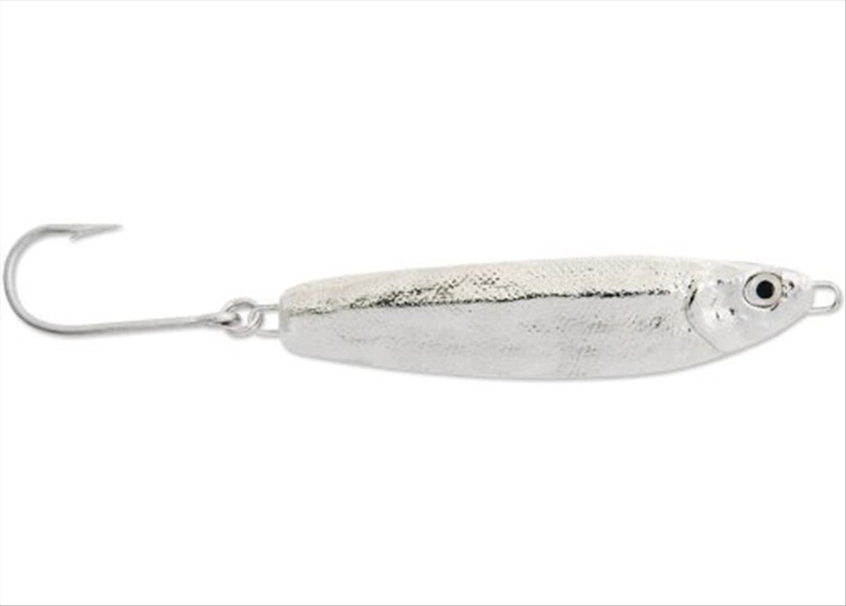 Luhr Jensen Crippled Herring Chrome lure for versatile year-round game fish action.