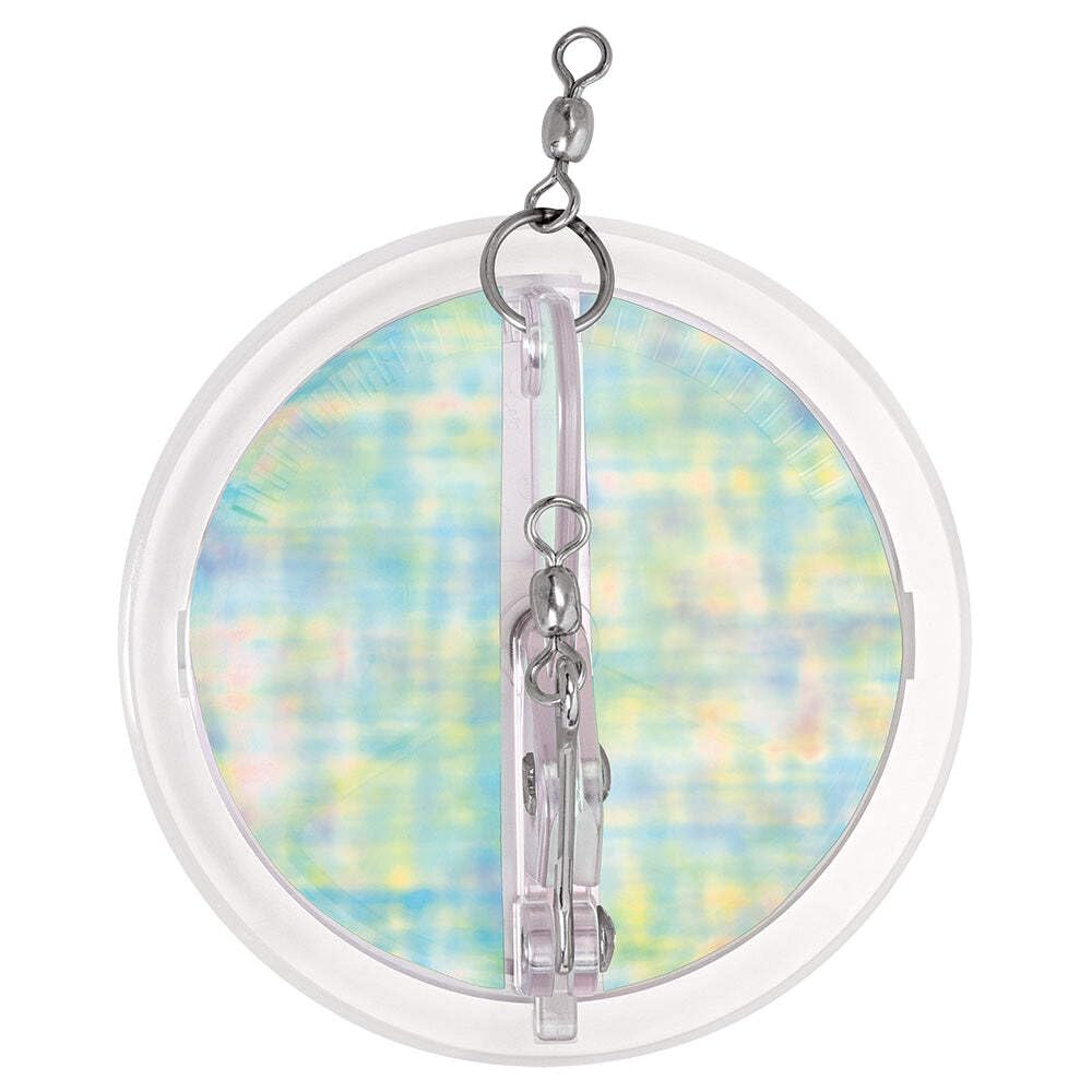 Luhr-Jensen Dipsy Diver Clear Bottom UV Moon Jelly for versatile depth control while trolling