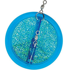 Luhr Jensen Dipsy Diver Fish Candy Blue UV enables wide lure spreads for efficient boat trolling.