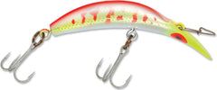 Luhr Jensen K11X Kwikfish X-Treme Blazin' Red UV lure enhances visibility and action in varied depths.