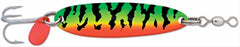 Luhr Jensen Krocodile 3-8 Fire Tiger hook for multi-species success.