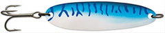 Product image: Luhr Jensen Krocodile chrome blue mackerel lure for multi-species casting, jigging, and trolling.